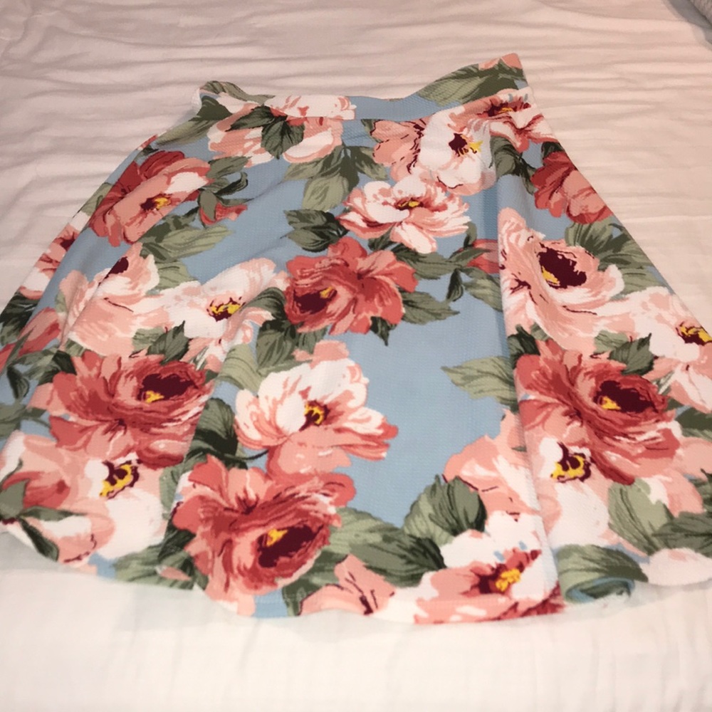 Cute floral swing skirts